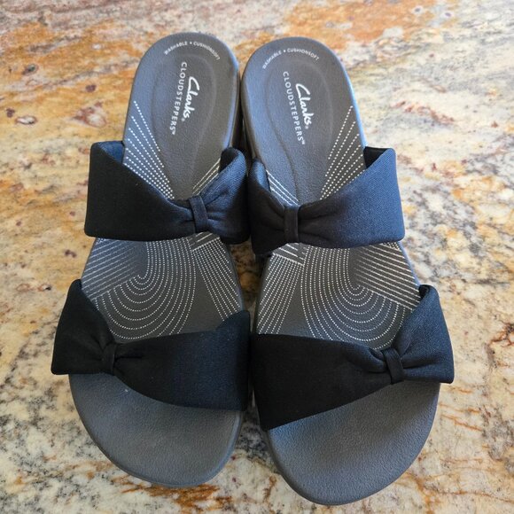 NWOT Clarks Womens Arla Cloudsteppers Sandals Size 9.5 - Picture 1 of 6